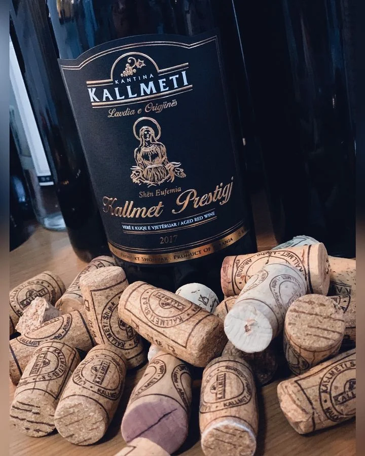 Albanian Red Wine Kallmet Prestigj from Kallmeti Winery | Me Zemer