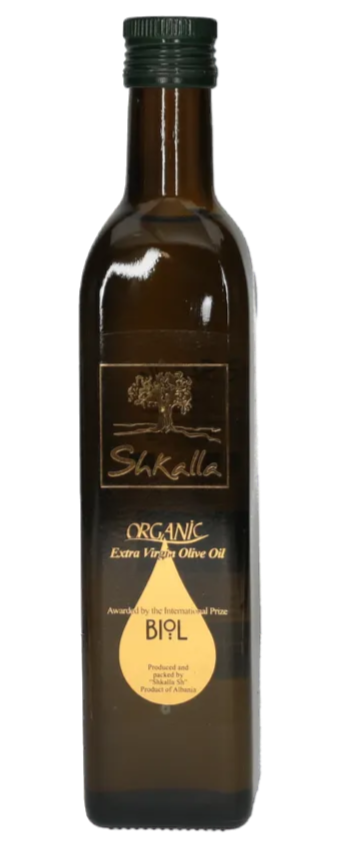 Biologico Olio d'oliva  - 0,5L Gold Medal - SHKALLA OIL