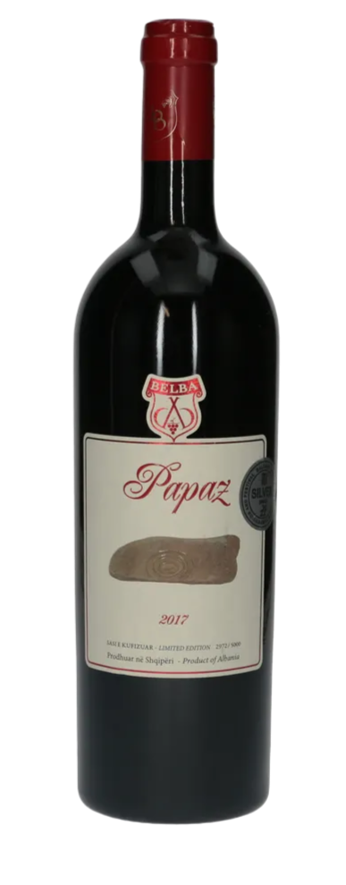 Papaz 2017 - 15% vol. - Limited Edition - Silver Medal - BELBA Winery
