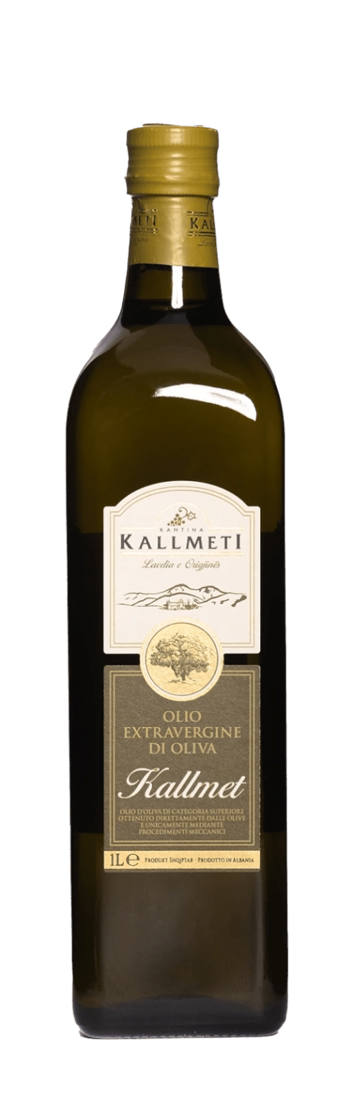 Albanian organic quality extra virgin olive oil - 1L - KALLMETI Oil - Me Zemër 