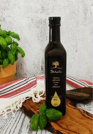 Biologico Olio d'oliva - 0,5L Gold Medal - SHKALLA OIL - Me Zemër Shkalla Sh.Me Zemër