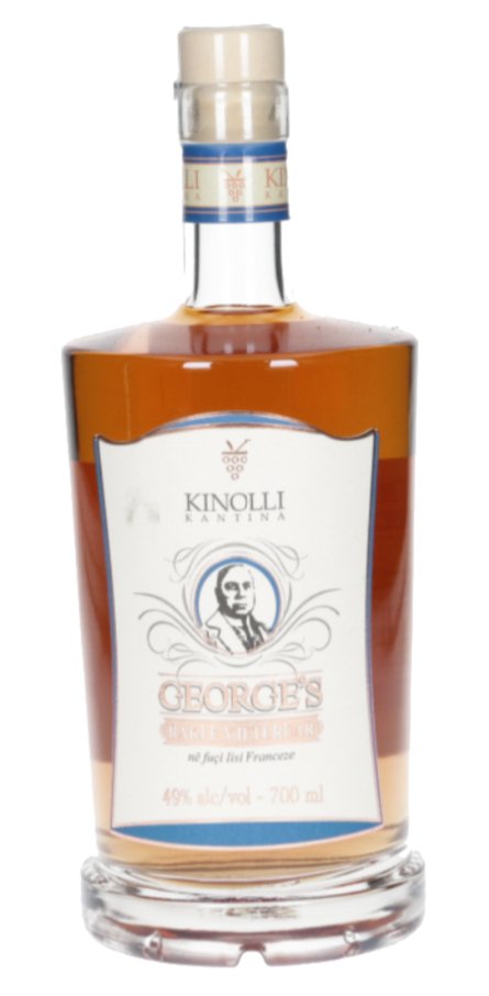 Georges Raki Invecchiato 2018 - 0,7L 49% vol. - Cantina KINOLLI - Me Zemër - Kinolli - Me Zemër