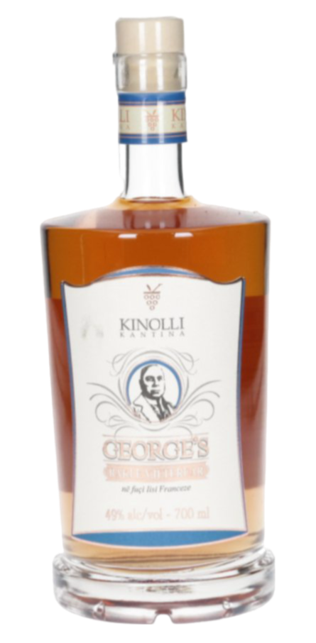 George's Raki e vjetëruar 2018 - 0,7L 49% vol. - KINOLLI 