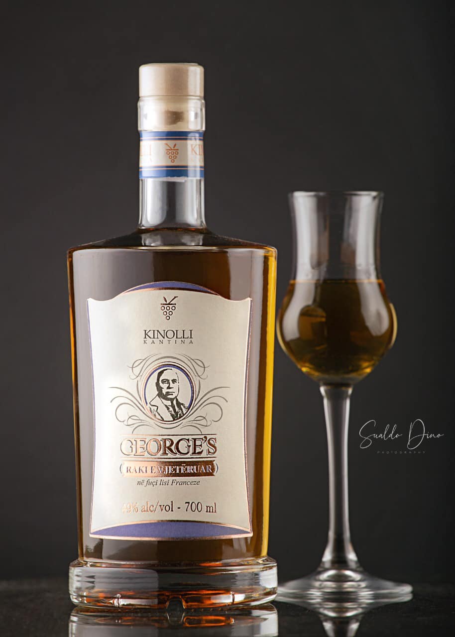 Georges Raki Invecchiato 2018 - 0,7L 49% vol. - KINOLLI Distillery - Me Zemër KinolliMe Zemër