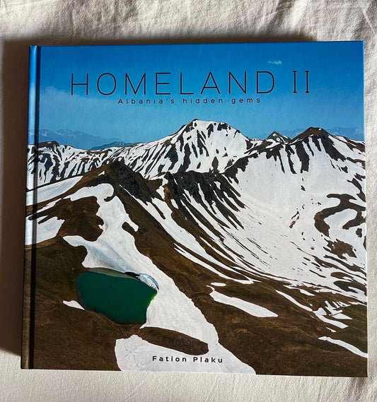 Homeland II, Albania’s Hidden Gems by Fation Plaku, front cover