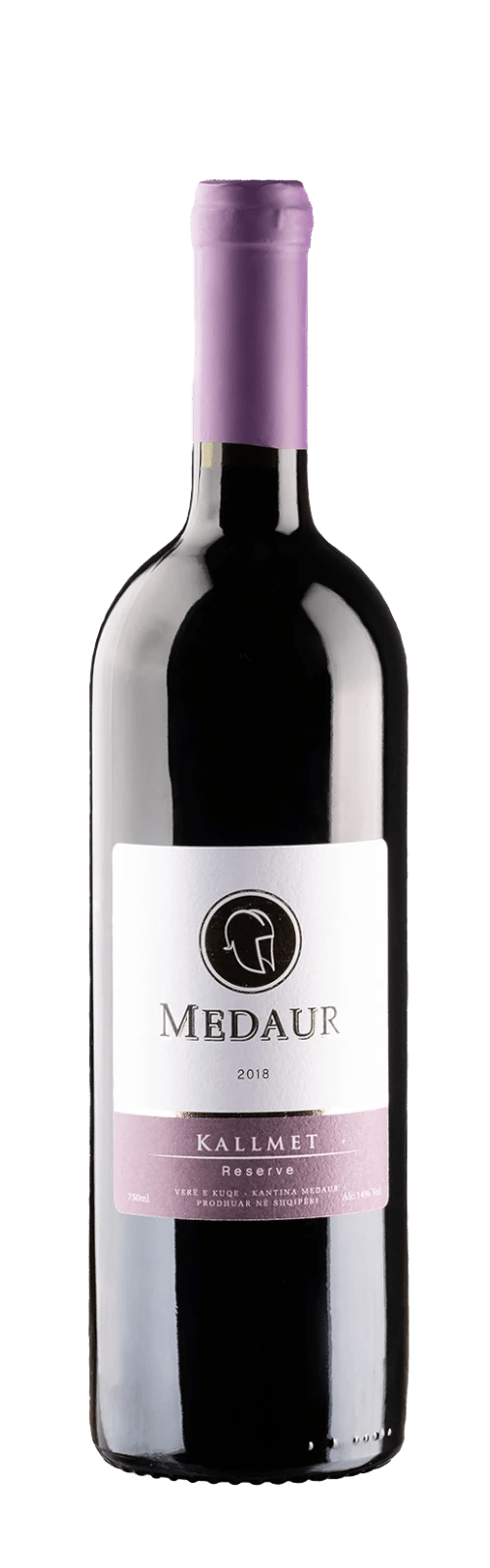 Kallmet Reserve 2018 - 14% vol. - Cantina MEDAUR - Me Zemër - Medaur - Me Zemër