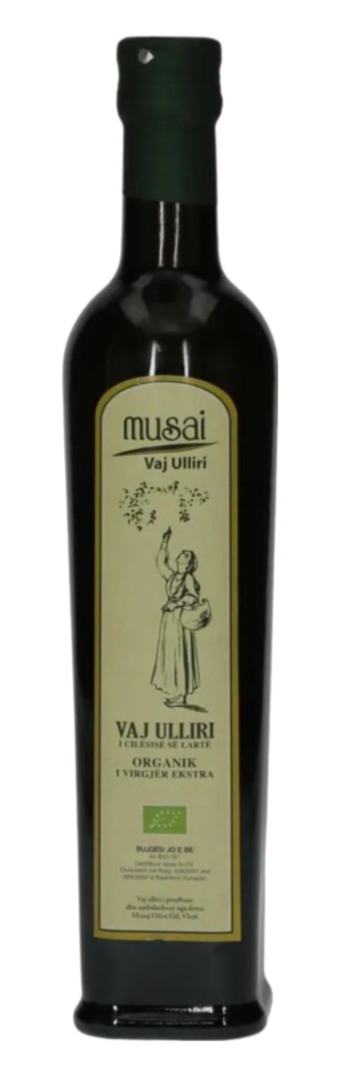 Organic Extra Virgin Olive Oil -  0,5 L Gold Medal - MUSAI