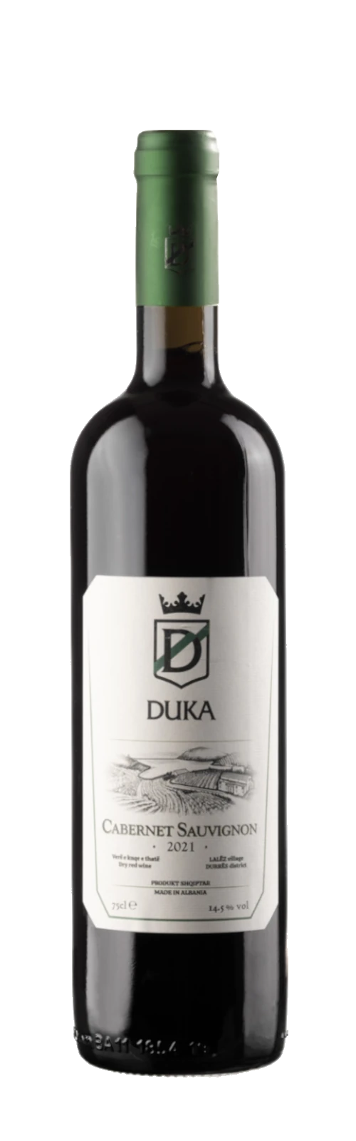 Cabernet Sauvignon 2021 - 14,5% vol - DUKA Winery